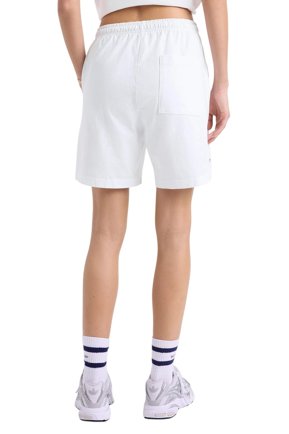 Женский Sporty & Rich Шорты из хлопка (цвет ), артикул SH039615639WH01 | Фото 4