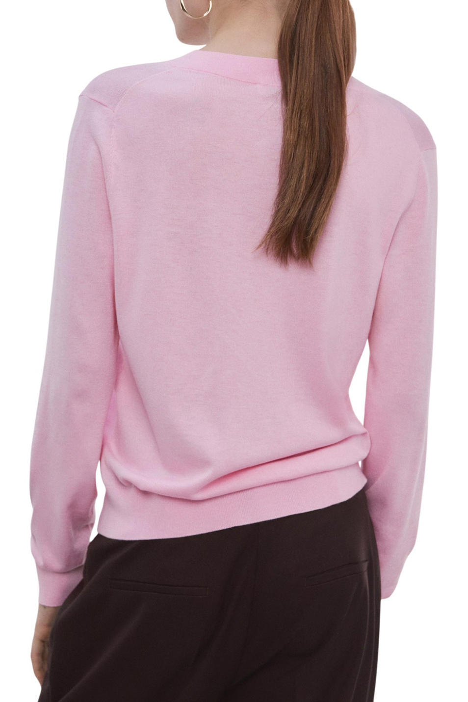 Женский Mango Пуловер LUCCAV с V-образным вырезом (цвет ), артикул 27931276 | Фото 3