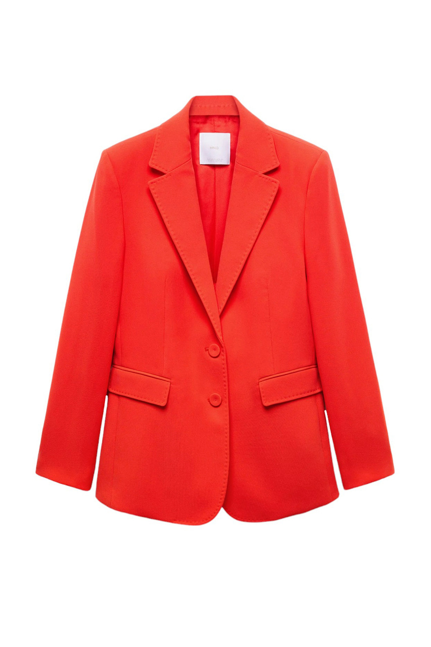 Пиджак IGUANA прямого кроя|Основной цвет:Красный|Артикул:67041009 | Фото 1