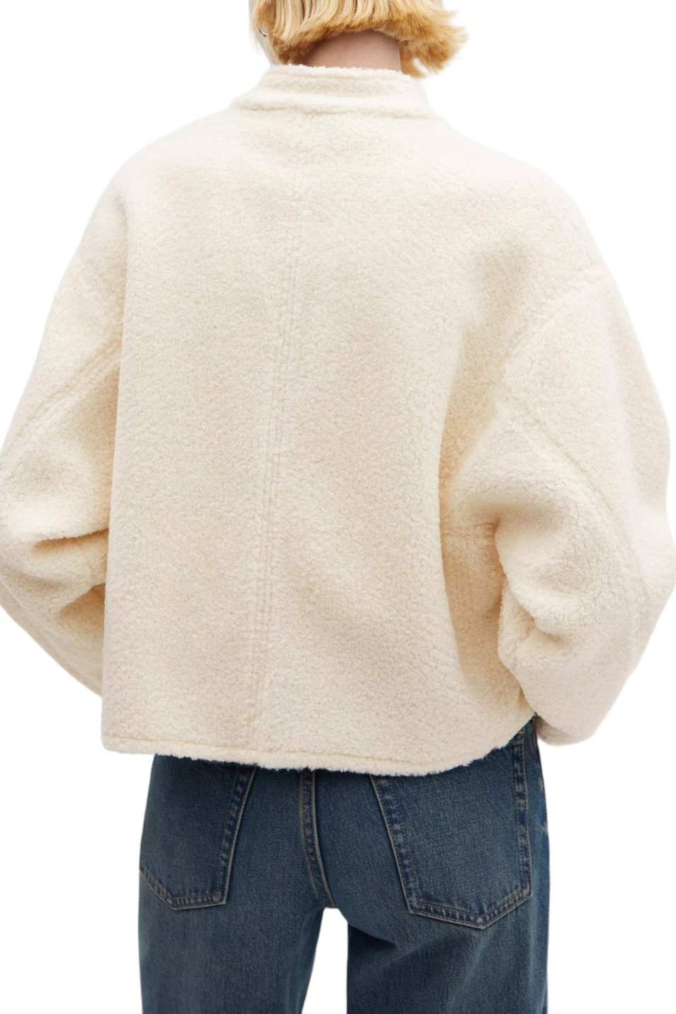 Женский Mango Куртка NORA из смесовой шерсти (цвет ), артикул 67084022 | Фото 4