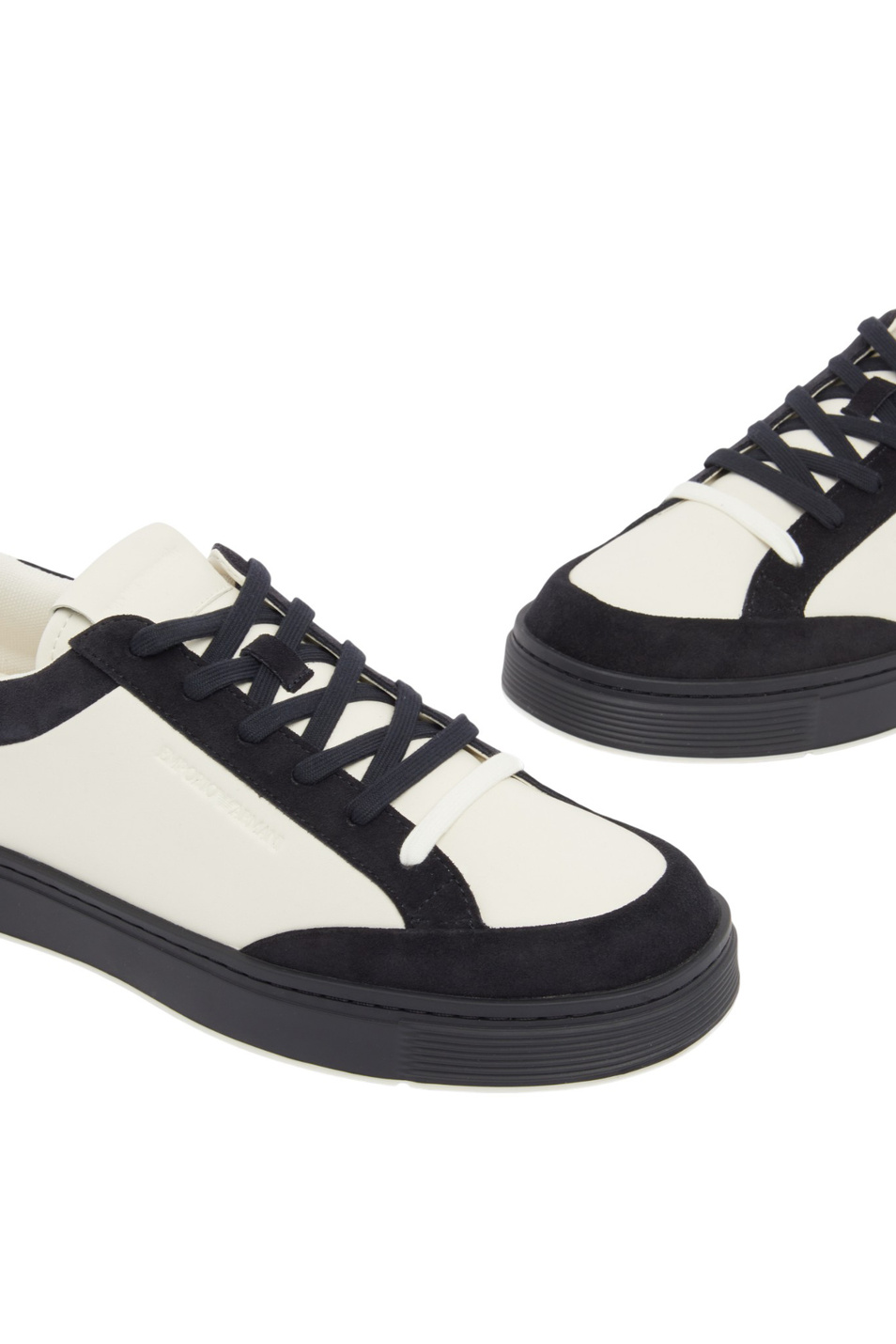 Мужской Emporio Armani Кеды из натуральной кожи и замши (цвет ), артикул EM004784-AF23198 | Фото 6