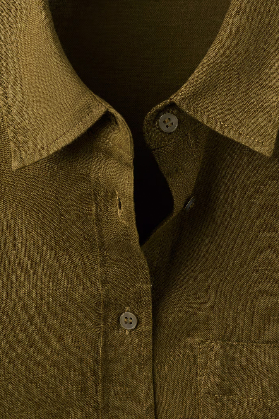 Женский Mango Рубашка LINO из льна (цвет ), артикул 27096345 | Фото 4