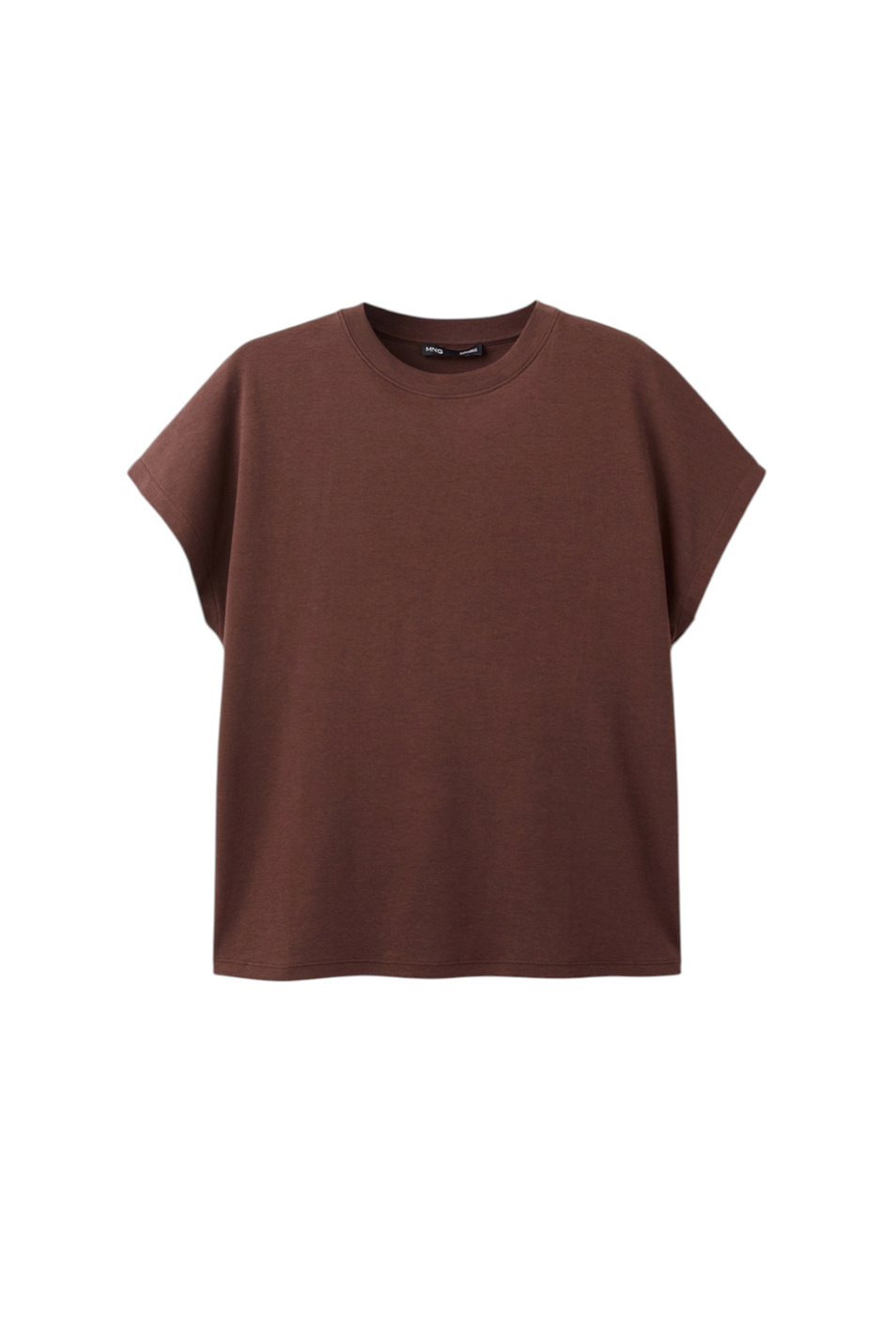 Женский Mango Футболка SEVILLA из хлопка (цвет ), артикул 27954096 | Фото 1