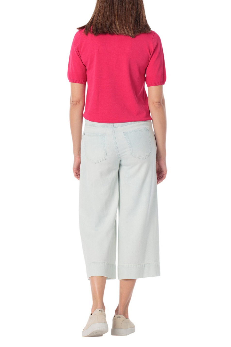 Женский Gerry Weber Джемпер-поло однотонный (цвет ), артикул N60953 | Фото 4