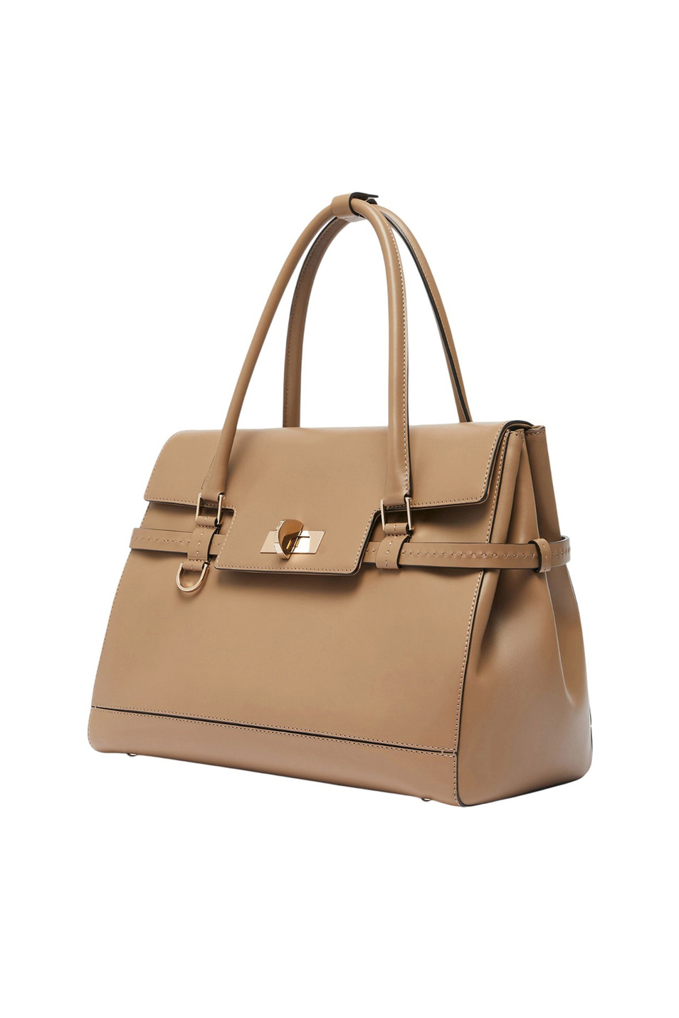 Сумка MARGAUX из натуральной кожи|Основной цвет:Бежевый Женский Max Mara Сумка MARGAUX из натуральной кожи (цвет ), артикул 2524516232 | Фото 2