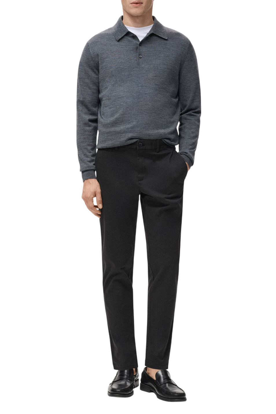 Мужской Mango Man Брюки PRATO из эластичного хлопка (цвет ), артикул 27001196 | Фото 2