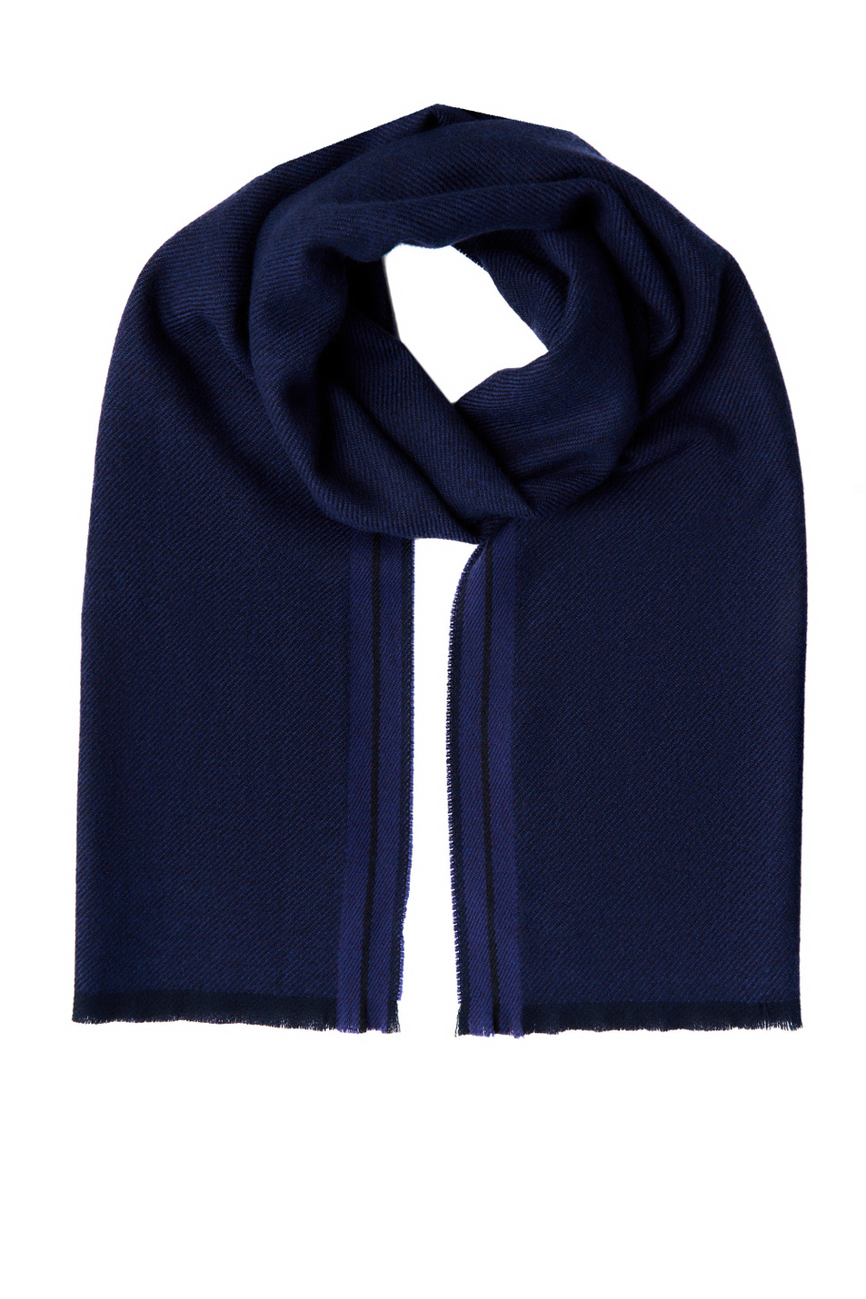 Шарф из шерсти|Основной цвет:Синий Мужской Zegna Шарф из шерсти (цвет ), артикул Z8L31SA8-28D-BL1 | Фото 1