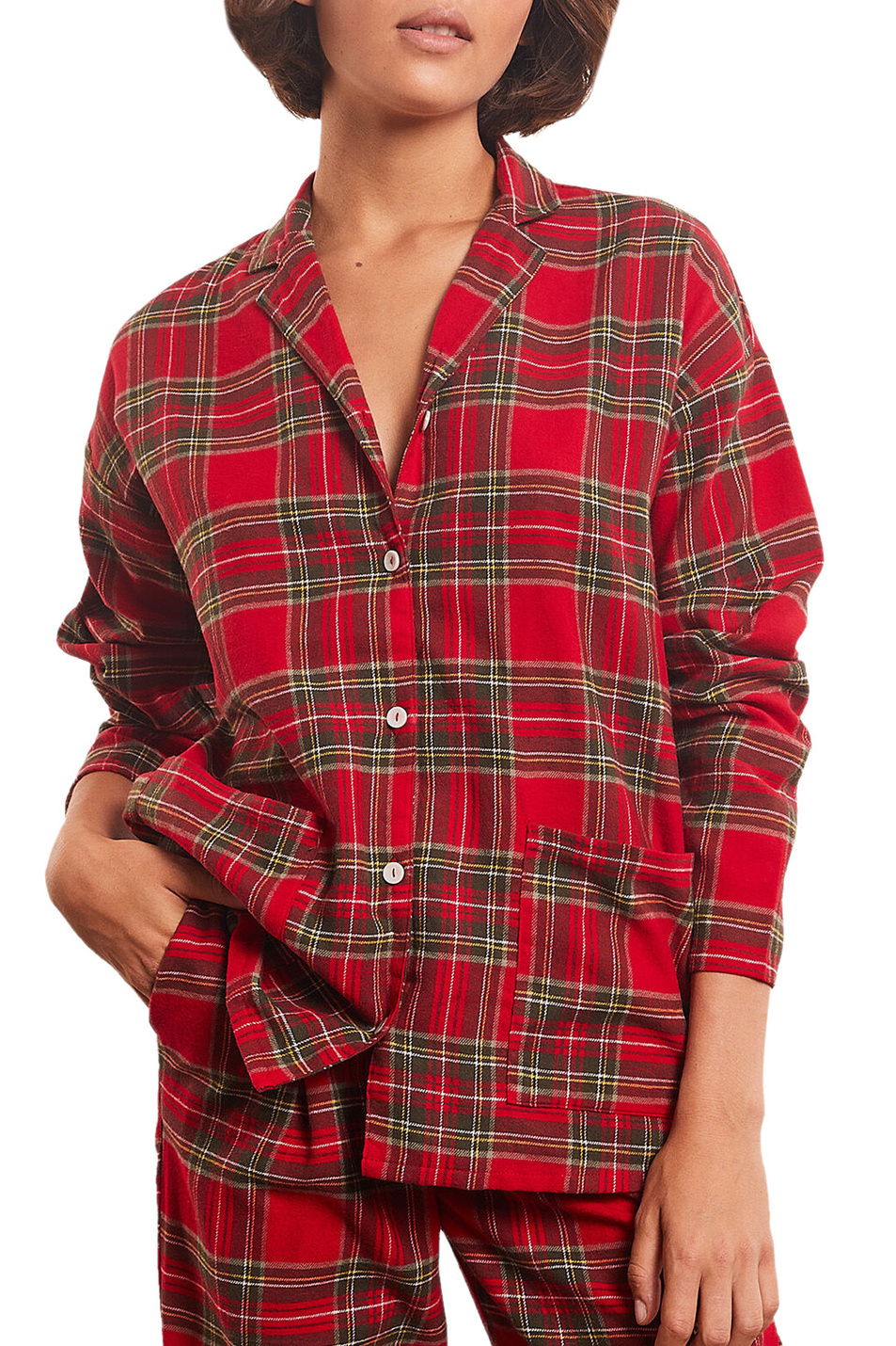 Женский Etam Рубашка TAM из натурального хлопка с принтом (цвет ), артикул 6529890 | Фото 1