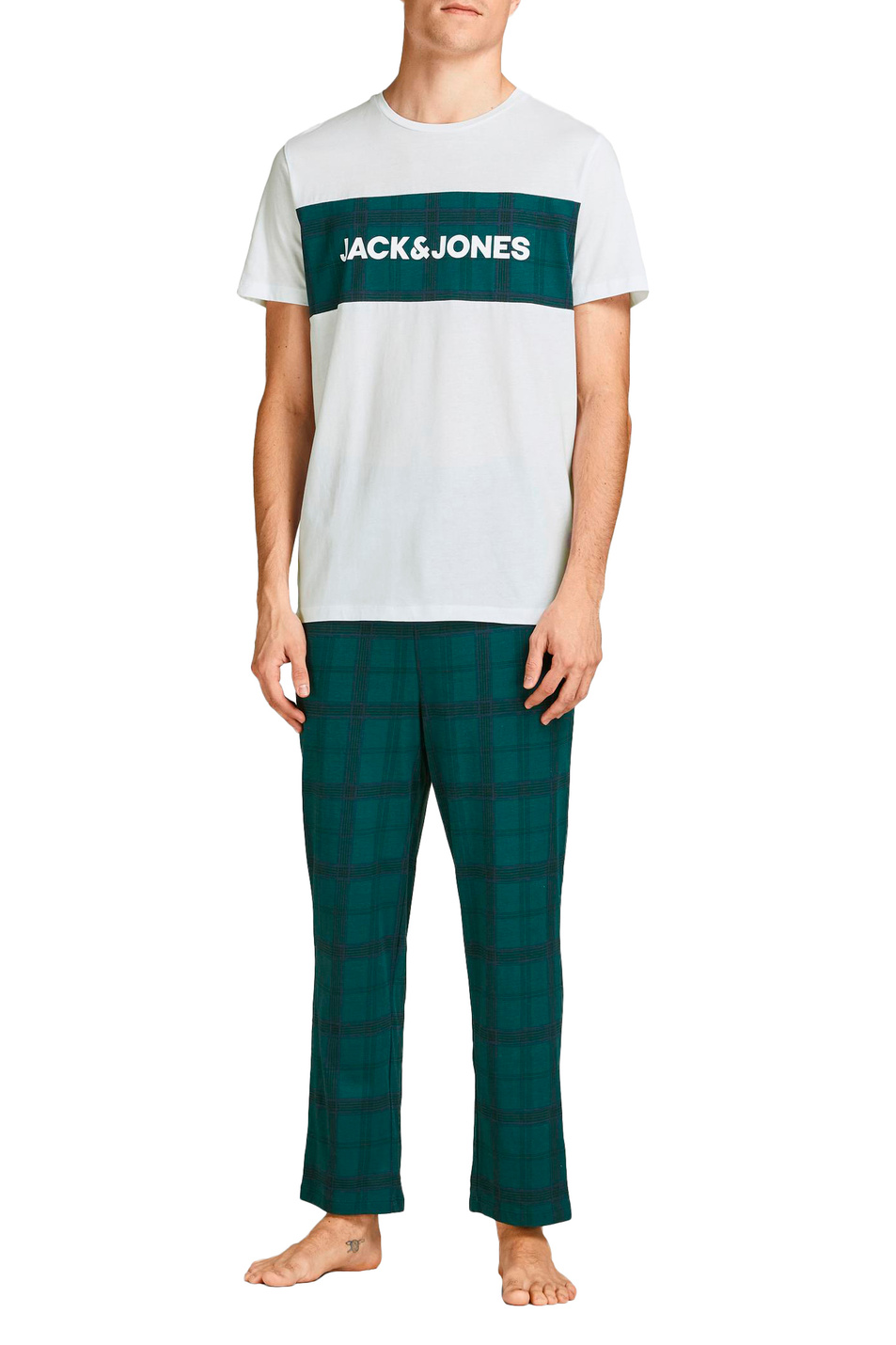Мужской Jack & Jones Пижама с принтом и логотипом (цвет ), артикул 12198200 | Фото 2