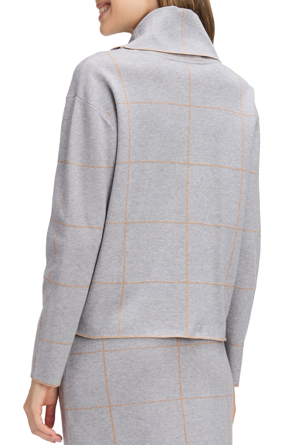 Джемпер с люрексом|Основной цвет:Серый Женский Betty Barclay Джемпер с люрексом (цвет ), артикул 5306/1588 | Фото 5