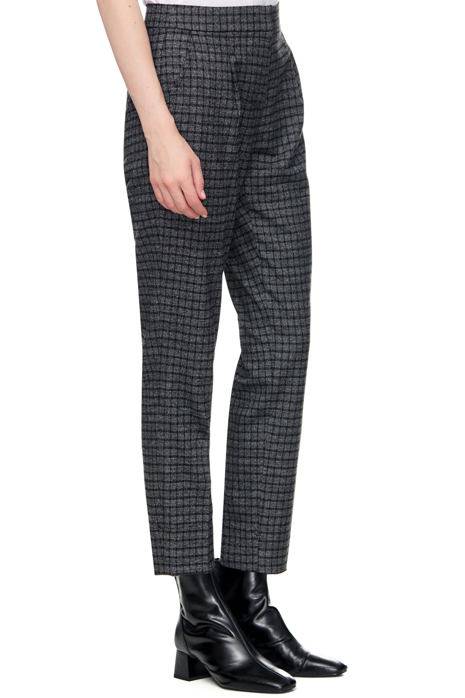 Женский Gerry Weber Брюки с высокой посадкой и принтом (цвет ), артикул 722030-66376-Citystyle | Фото 5