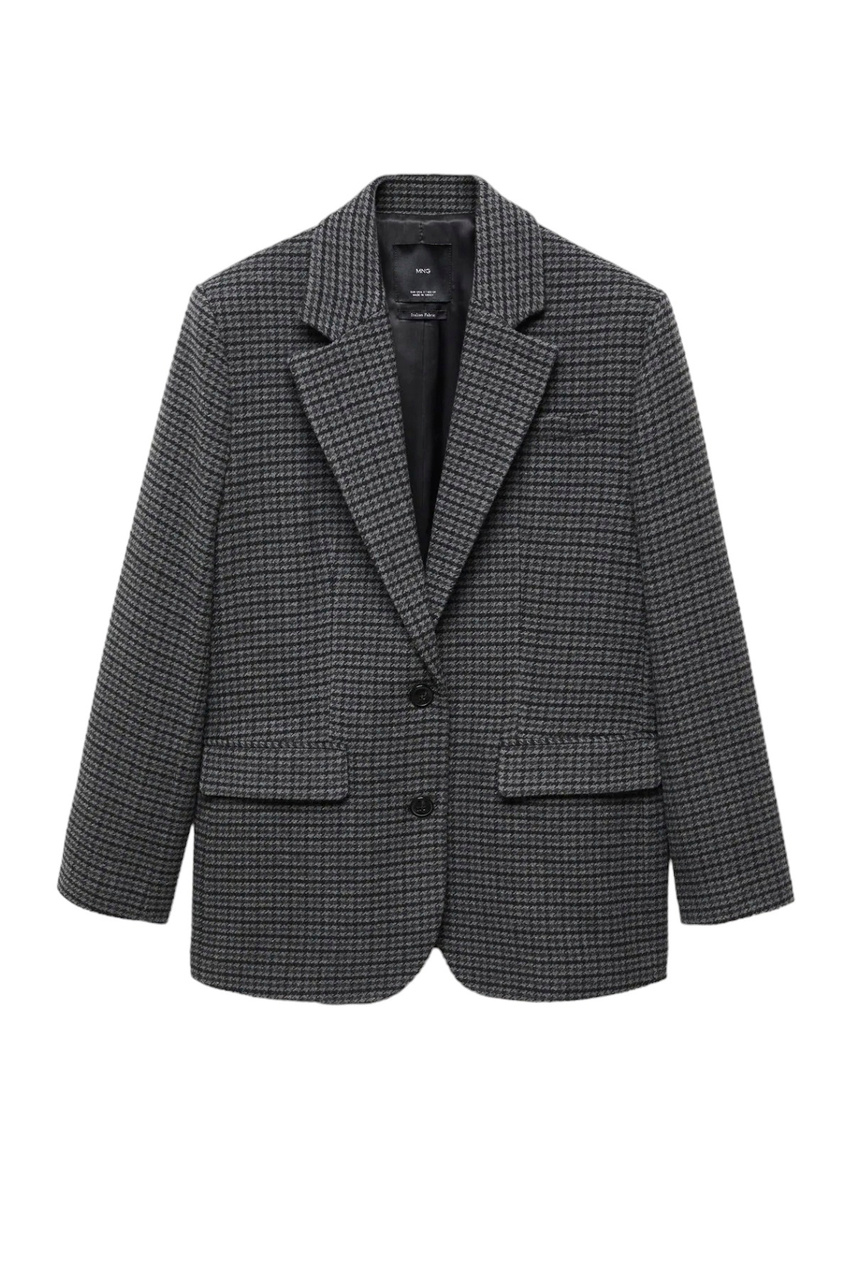 Пиджак LENA с принтом|Основной цвет:Серый|Артикул:57038279 | Фото 1