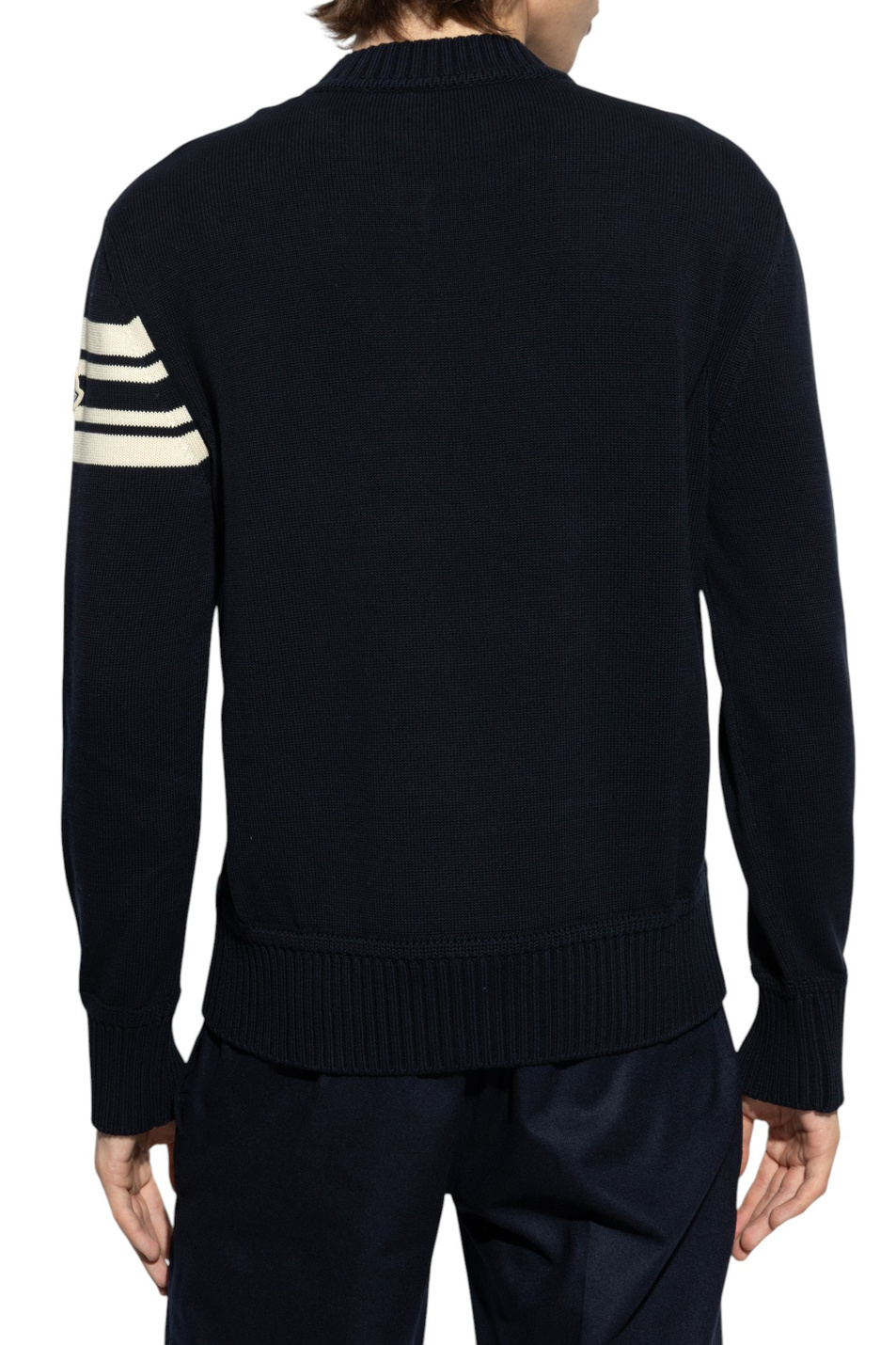 Мужской Moncler Свитер из хлопка (цвет ), артикул K20919C00009-M1367 | Фото 4