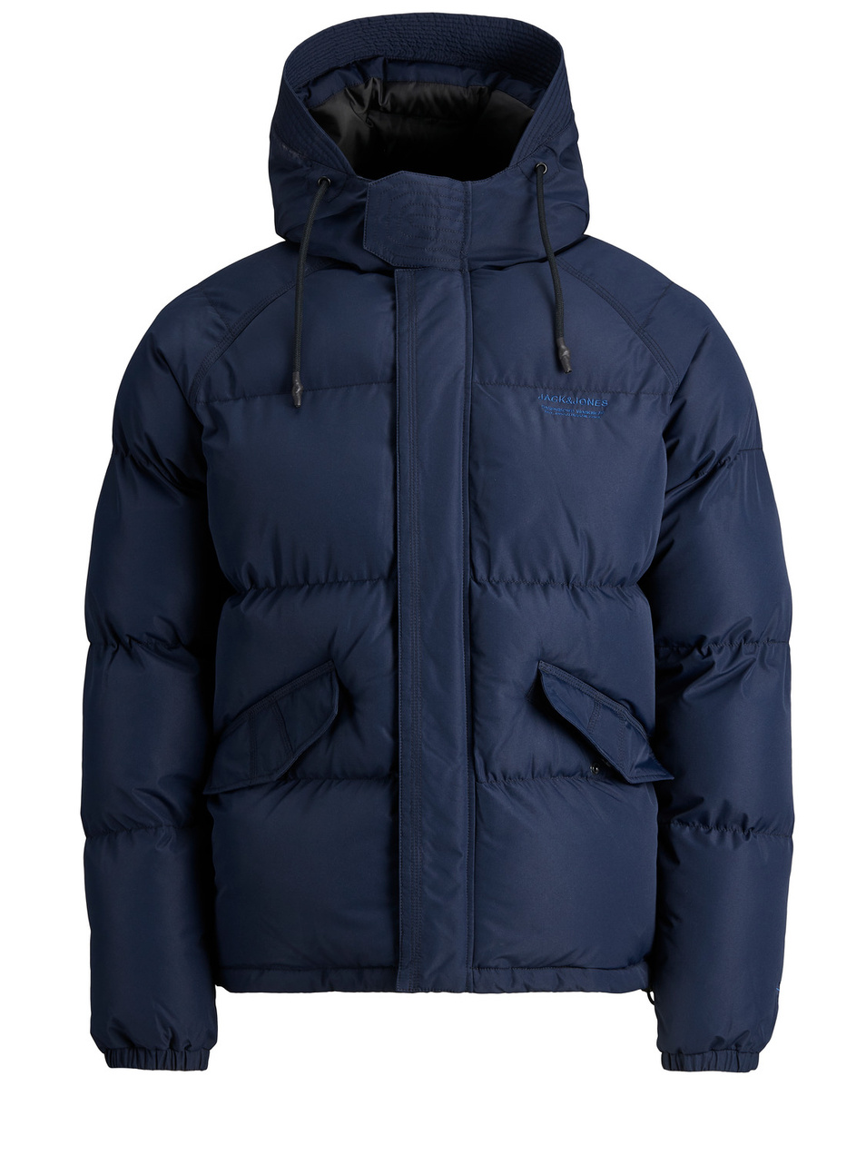 Стеганая куртка с капюшоном|Основной цвет:Синий Мужской Jack & Jones Стеганая куртка с капюшоном (цвет ), артикул 12178729 | Фото 1