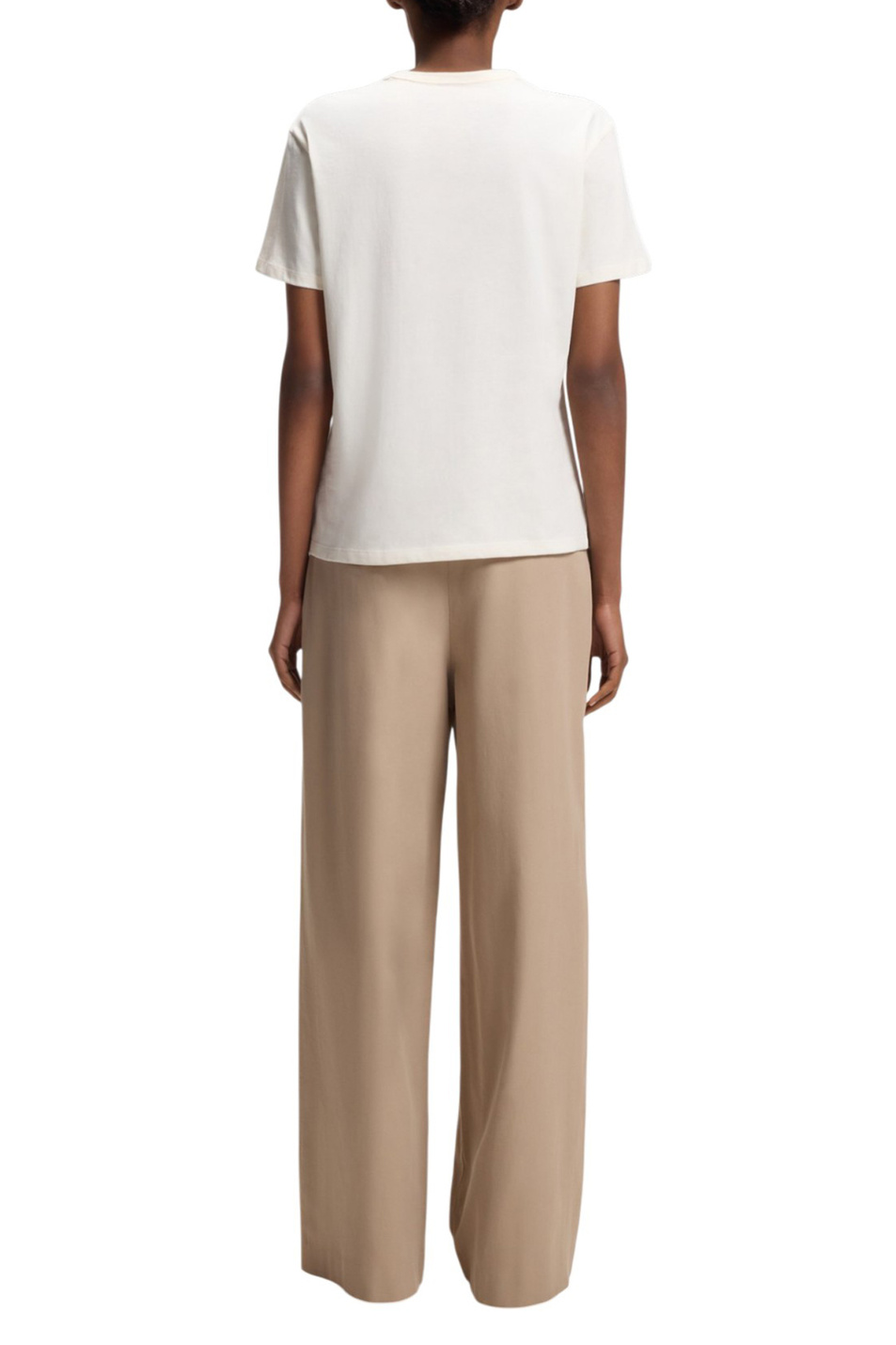 Женский HUGO Футболка Damacia из хлопка (цвет ), артикул 50561233 | Фото 4