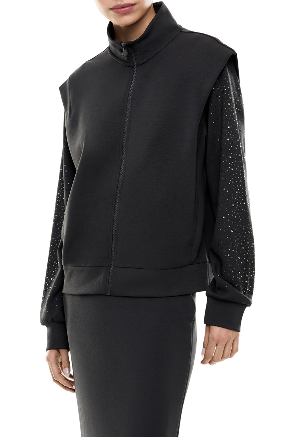 Женский EA7 Толстовка на молнии (цвет ), артикул 7W001016-AF24375 | Фото 3