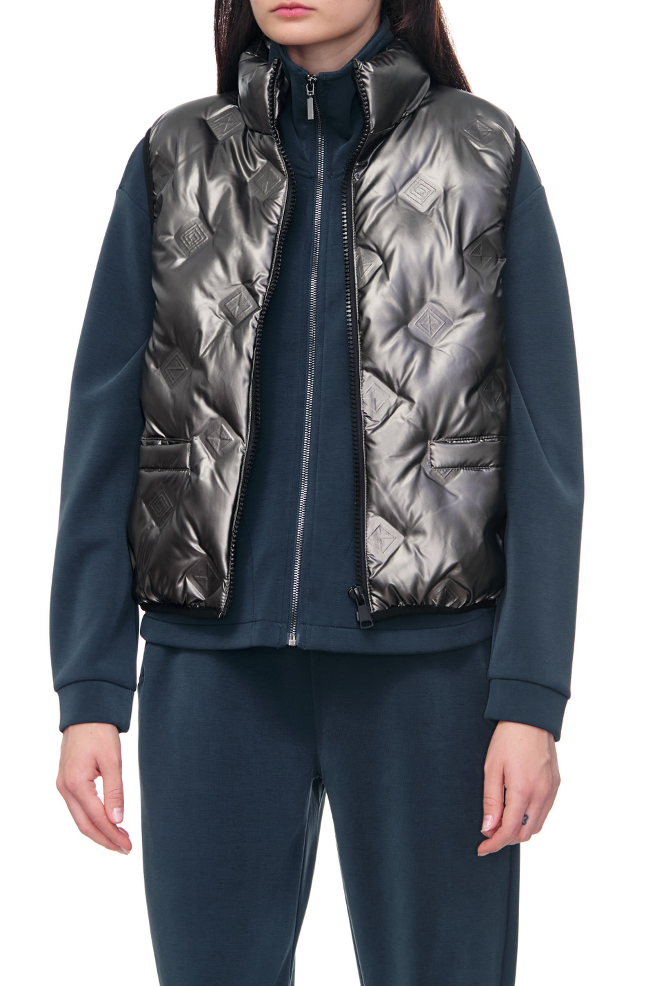 Женский Gerry Weber Жилет с воротником-стойкой (цвет ), артикул 840031-31173 | Фото 5