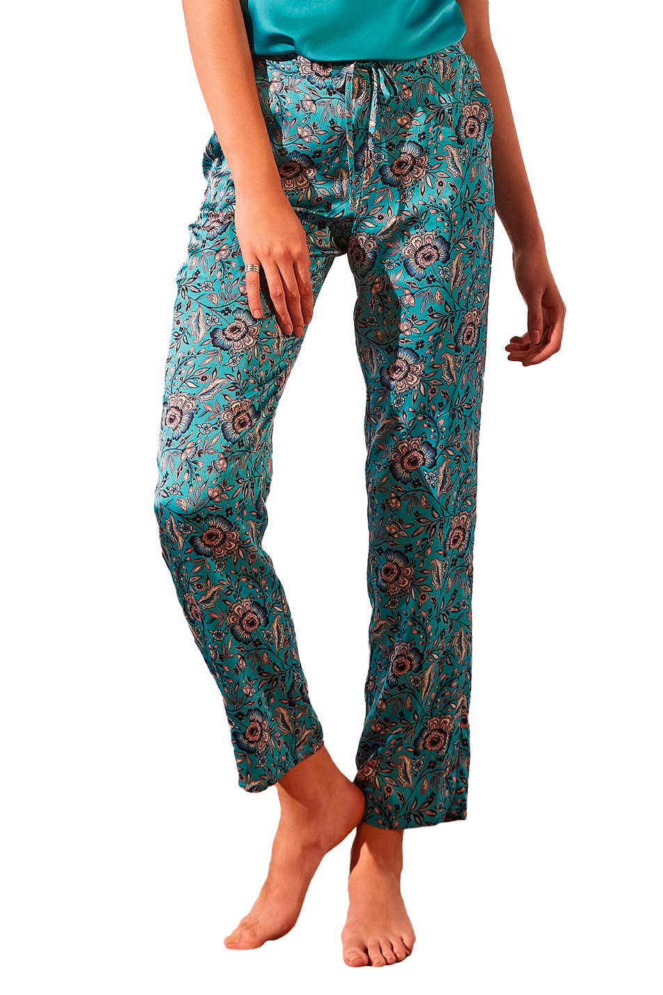 Женский Etam Пижамные брюки BAHIYA SPE с цветочным принтом (цвет ), артикул 6528019 | Фото 1