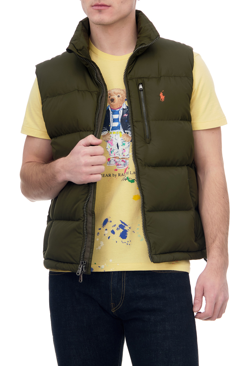 Мужской Polo Ralph Lauren Стеганый жилет (цвет ), артикул 710825872006 | Фото 3