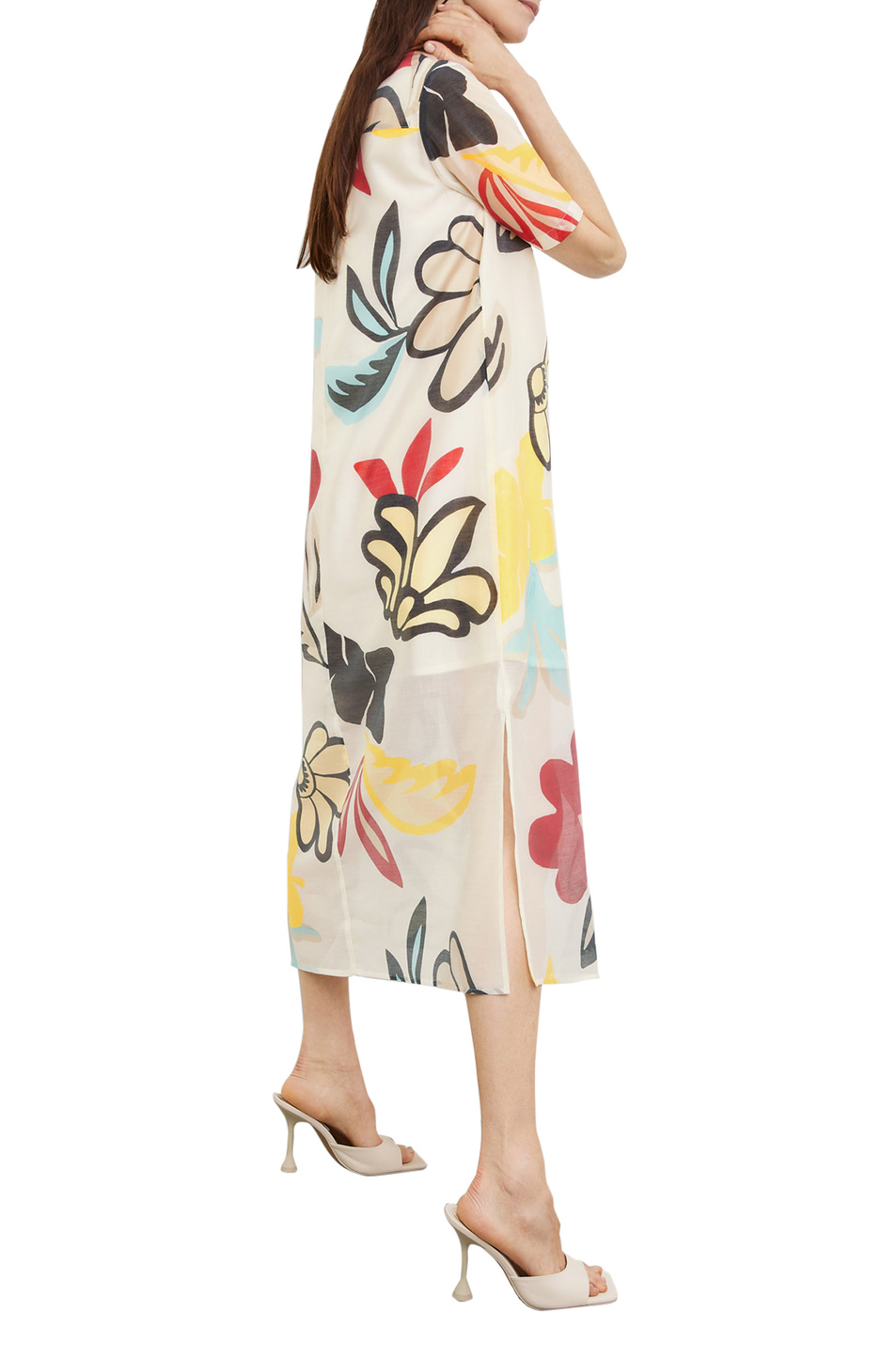 Женский Gerry Weber Платье с цветочным принтом (цвет ), артикул 380074-31533 | Фото 4