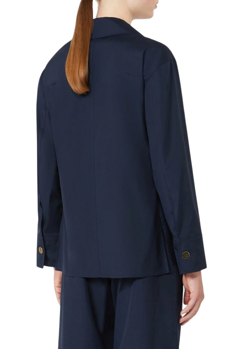 Женский Max Mara Рубашка GENTILE из хлопка (цвет ), артикул 2619111053 | Фото 4
