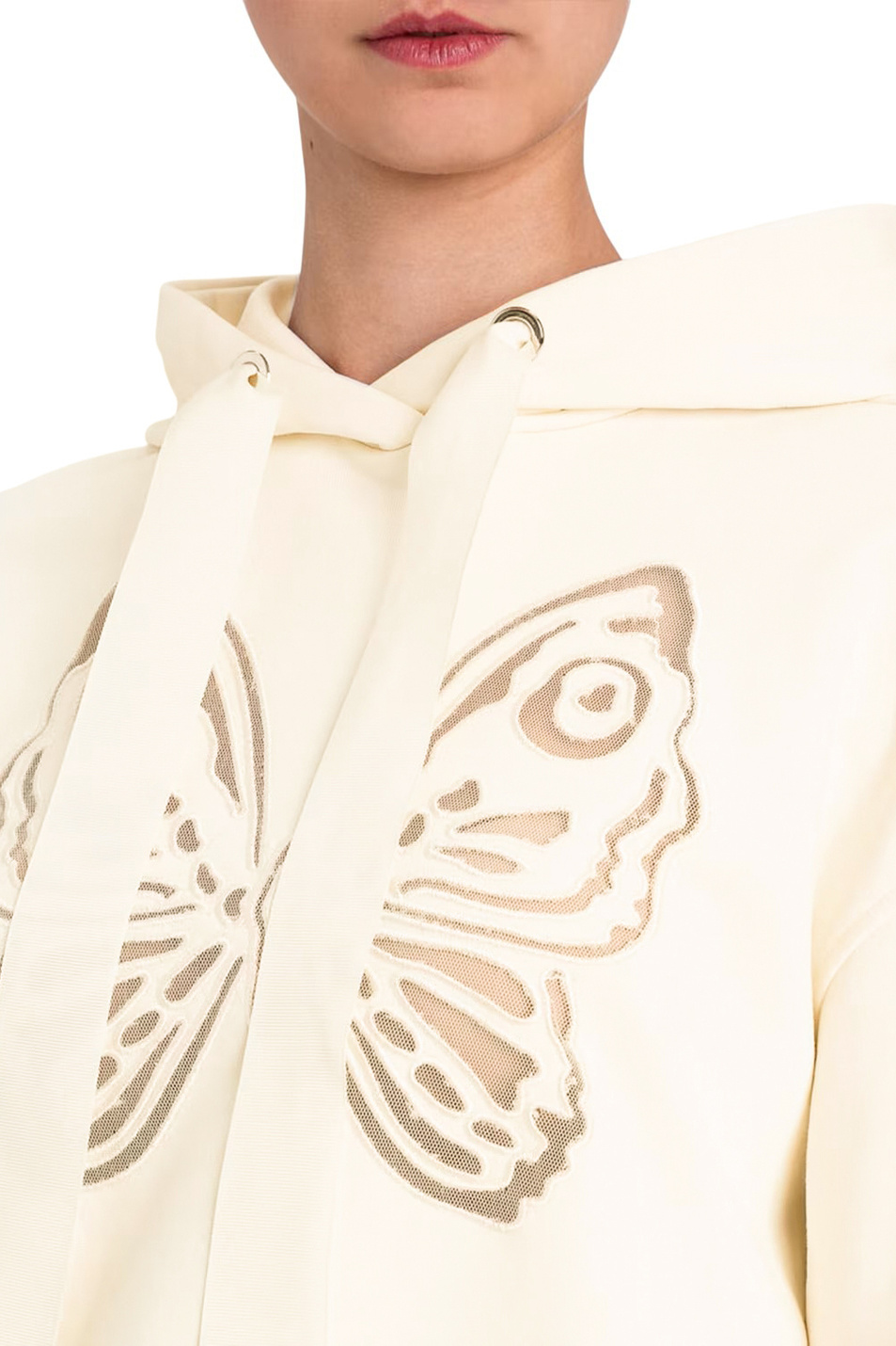 Женский TWINSET Milano Худи с вышивкой (цвет ), артикул 252AQ2021 | Фото 6