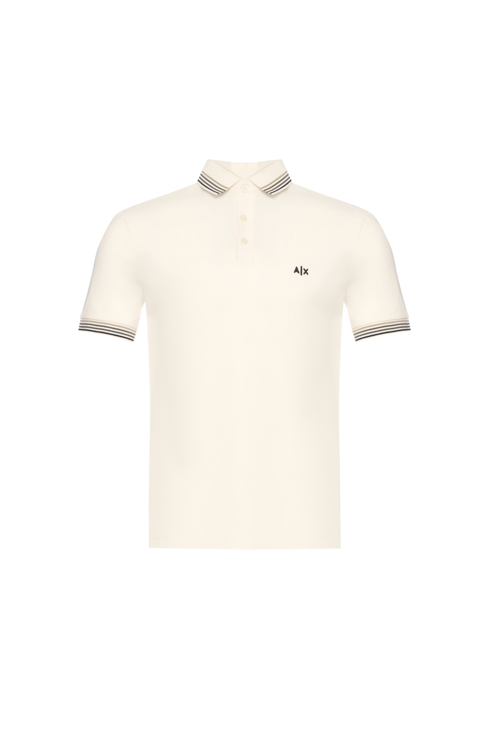 Мужской Armani Exchange Поло из хлопка с принтом (цвет ), артикул XM002326-AF13026 | Фото 1