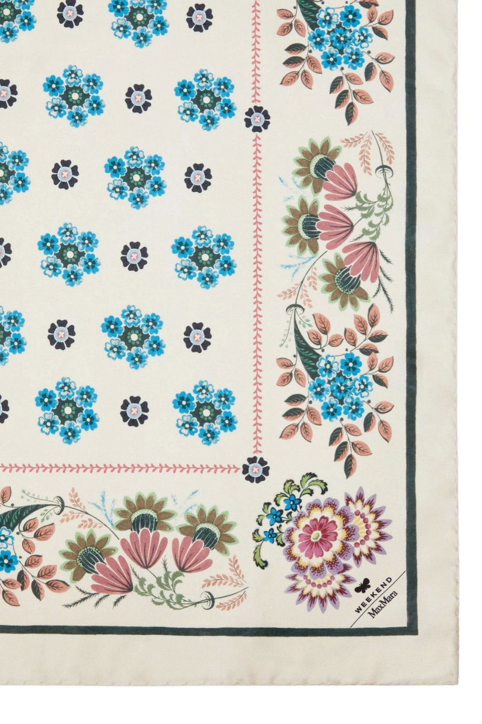 Женский Weekend Max Mara Платок ONESTONEW из шелка (цвет ), артикул 2615541065 | Фото 2