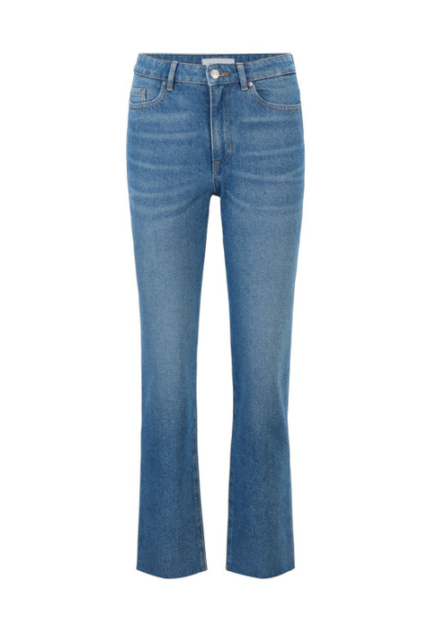 BOSS Укороченные джинсы STRAIGHT стандартного кроя ( цвет), артикул 50450193 | Фото 1