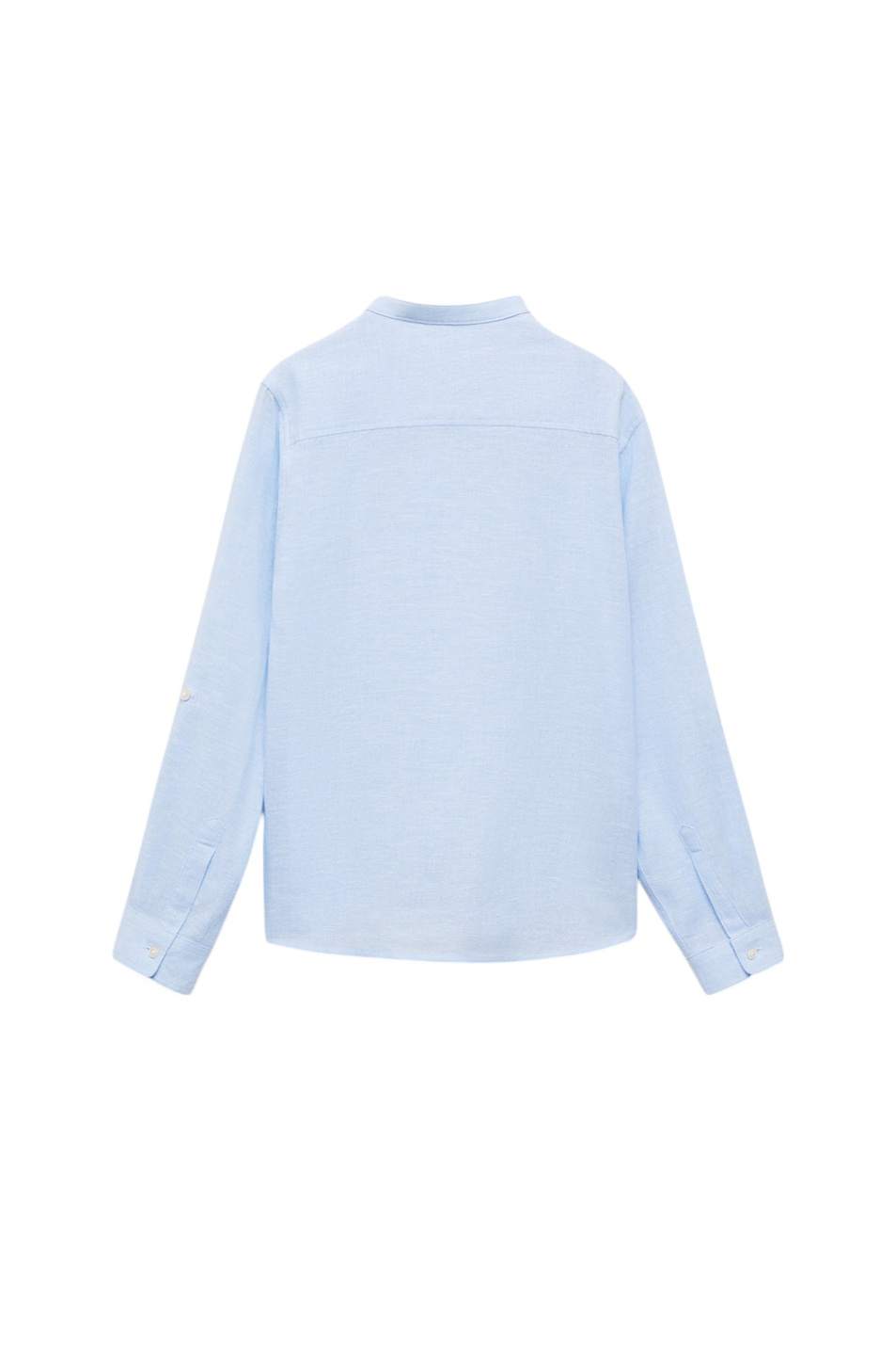 Мальчикам Mango Kids Рубашка ALBERT из хлопка и льна (цвет ), артикул 87094403 | Фото 2