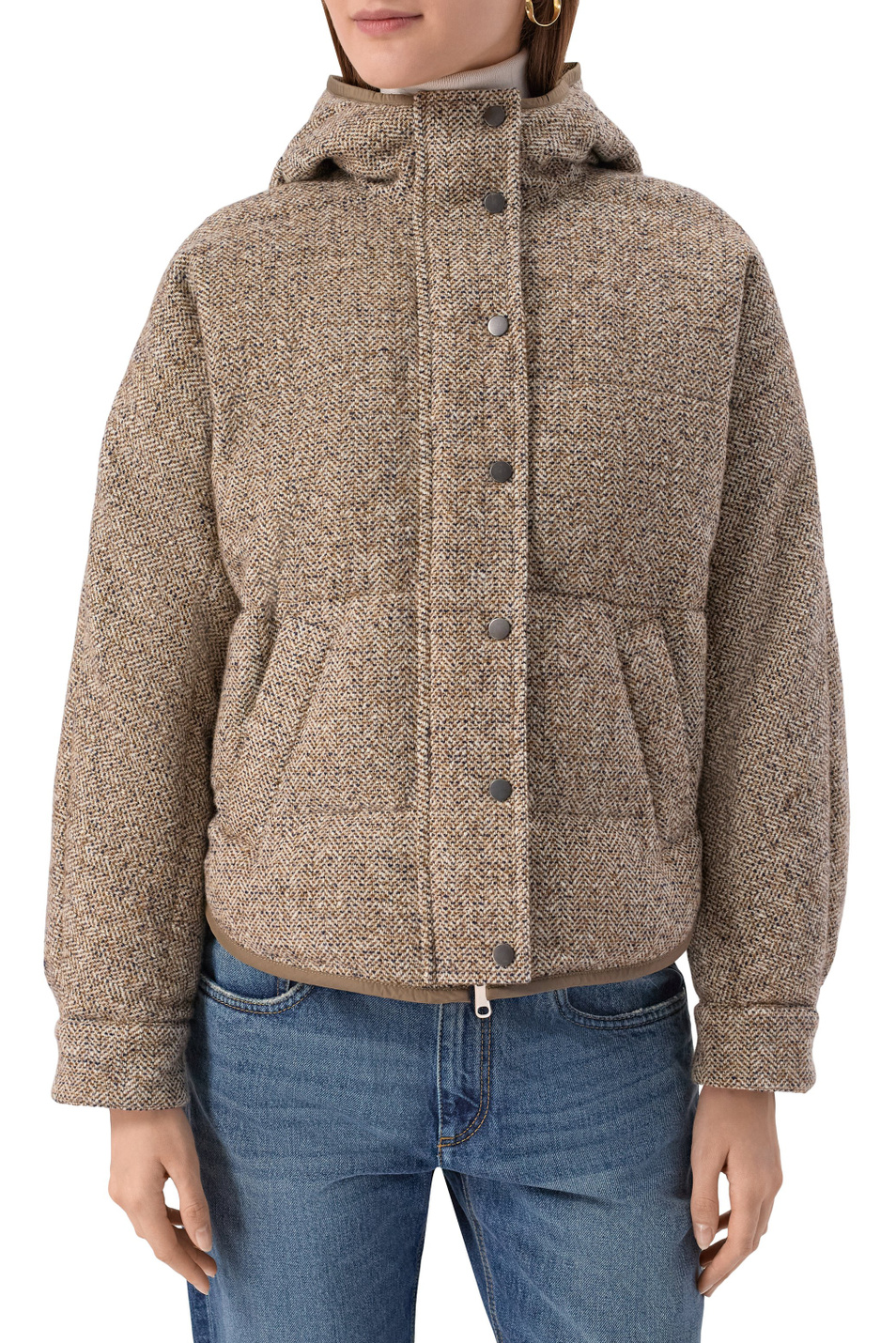 Женский Brunello Cucinelli Куртка двусторонняя (цвет ), артикул MG5307729 | Фото 3