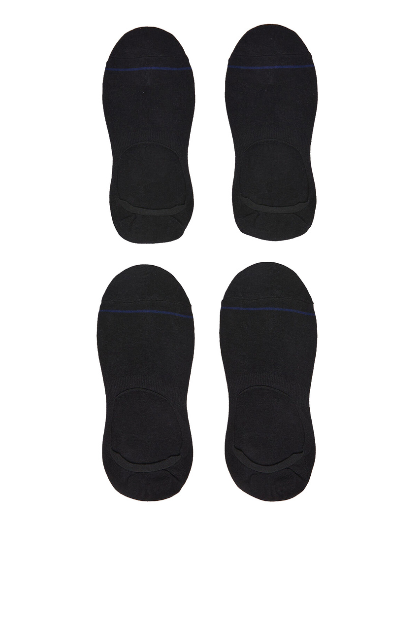 Набор носков-следков|Основной цвет:Черный|Артикул:0655919 | Фото 1