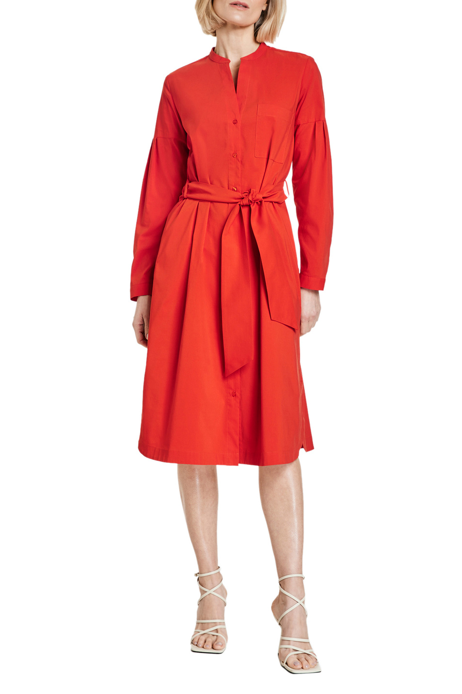 Женский Gerry Weber Платье-рубашка с поясом (цвет ), артикул 180018-31443 | Фото 3