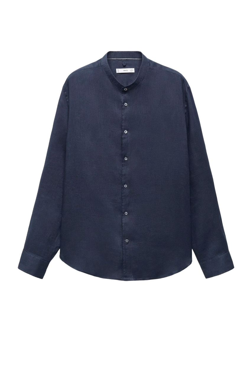 Рубашка CHENNAI из чистого льна|Основной цвет:Синий|Артикул:67026731 | Фото 1