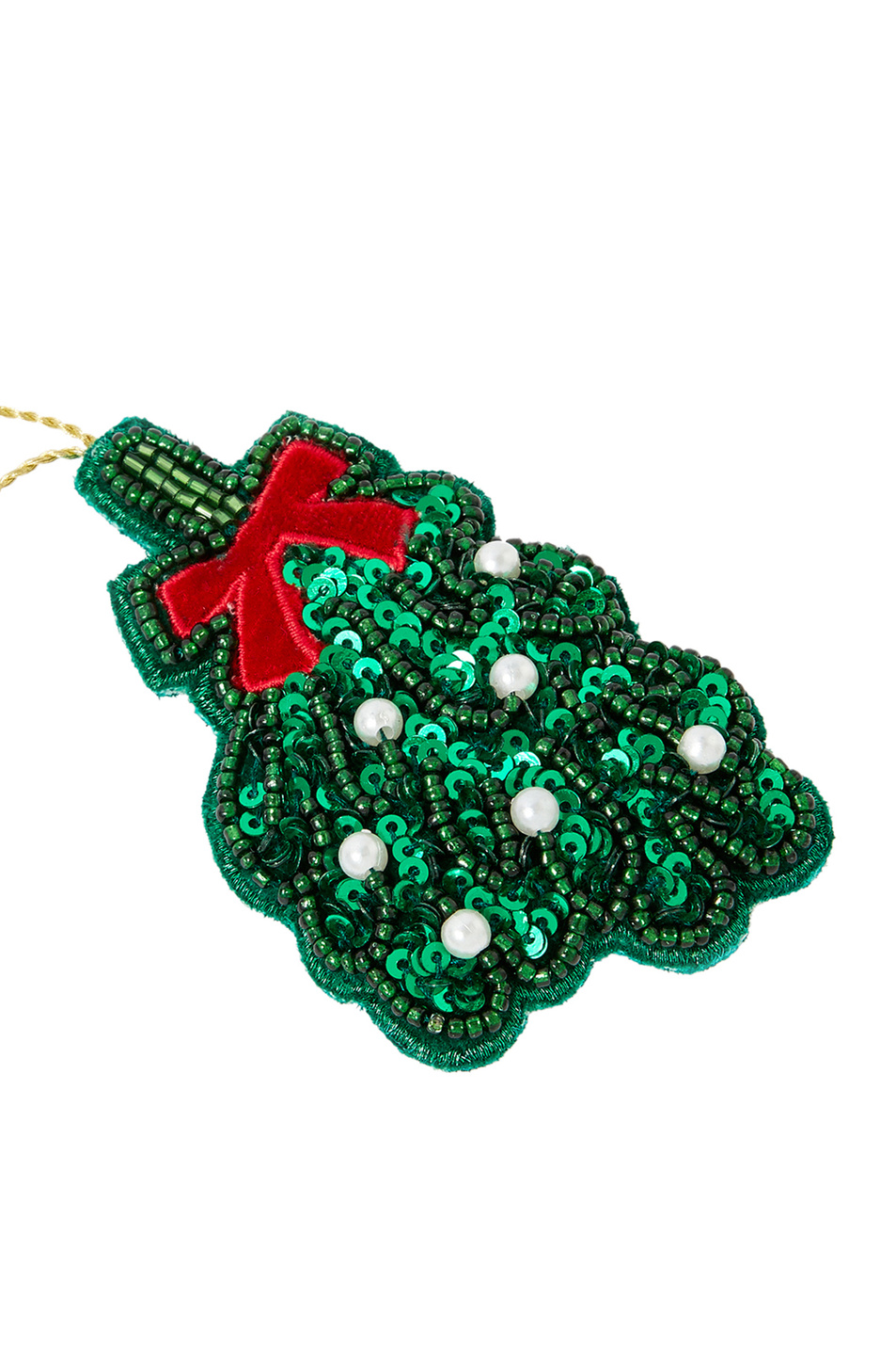 Не имеет пола Accessorize Украшение для ёлки с бисером и пайетками (цвет ), артикул 299079 | Фото 1