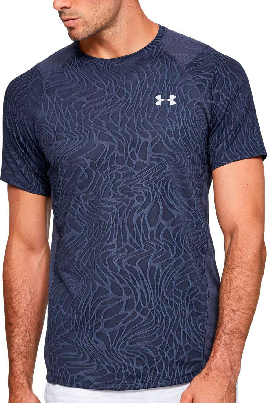 Мужской Under Armour Футболка Under Armour Mk 1 Jacquard (цвет ), артикул 1351562-497 | Фото 3
