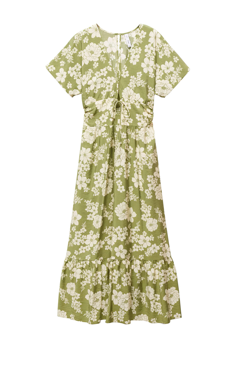 Платье COLOMA с принтом|Основной цвет:Зеленый|Артикул:67017123 | Фото 1