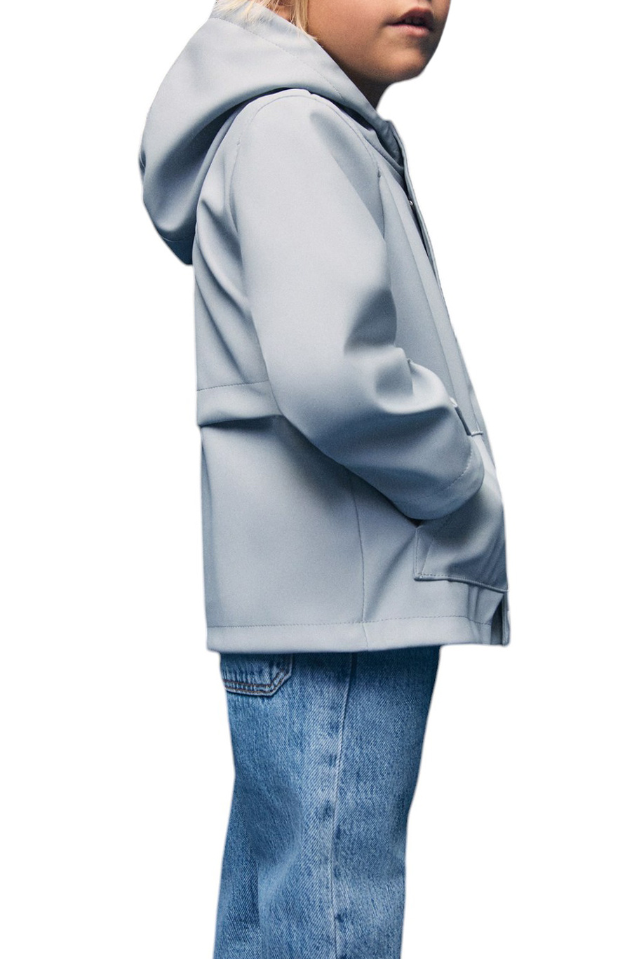 Малышам мальчикам Mango Kids Куртка RAIN из водоотталкивающей ткани с капюшоном (цвет ), артикул 87024792 | Фото 3