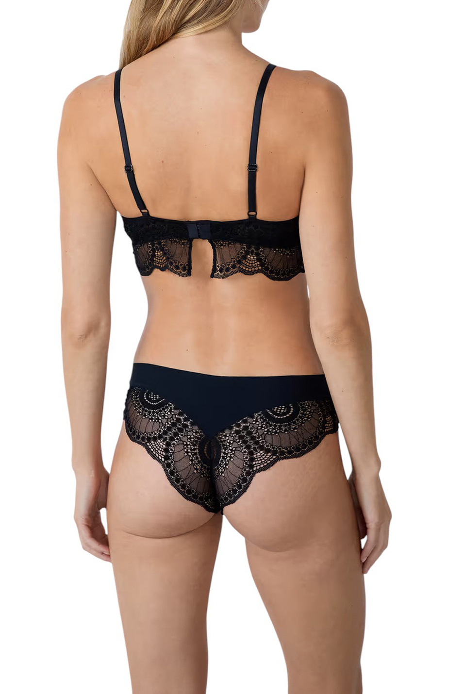 Бюстгальтер PURE INFINI с кружевом|Основной цвет:Черный Женский Etam Бюстгальтер PURE INFINI с кружевом (цвет ), артикул 6552815 | Фото 3