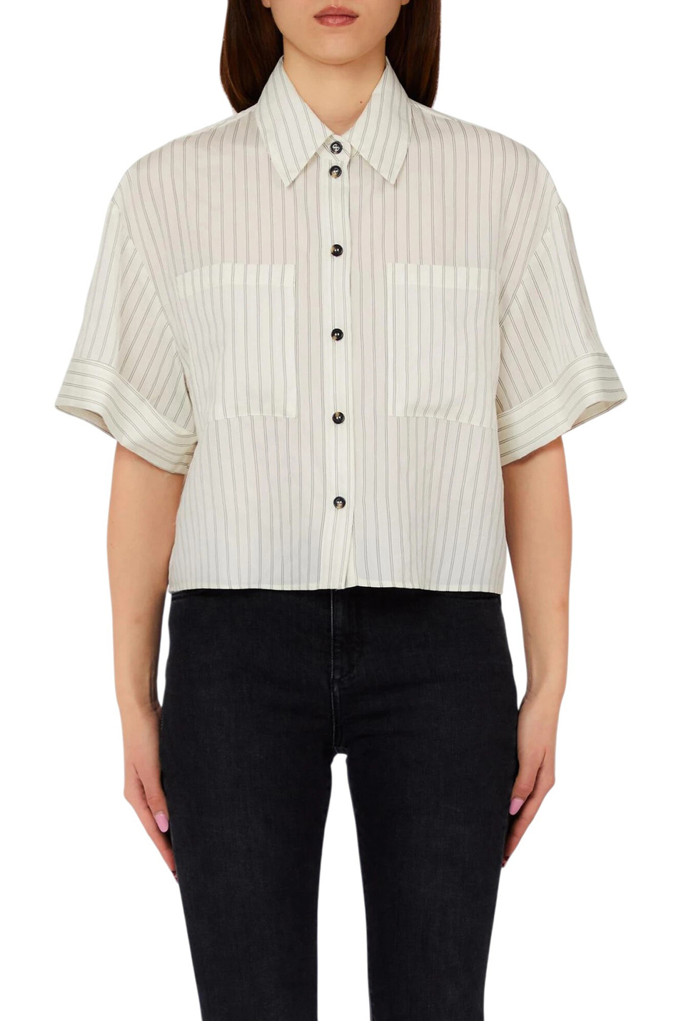 Женский Liu Jo Рубашка с короткими рукавами (цвет ), артикул WA6515T437A | Фото 3