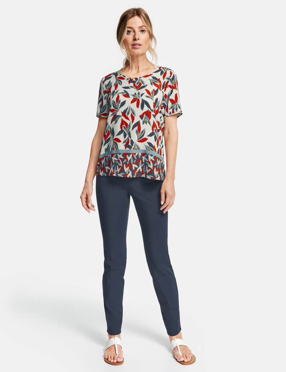 Женский Gerry Weber Брюки зауженного кроя (цвет ), артикул 92353-38172 | Фото 2