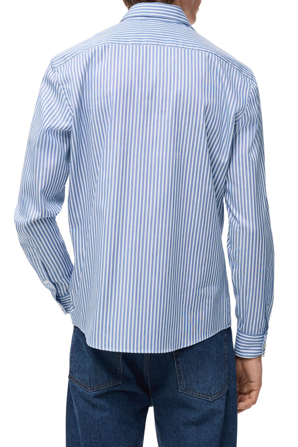 Мужской Mango Man Рубашка PLAYR из натурального хлопка (цвет ), артикул 27061231 | Фото 5