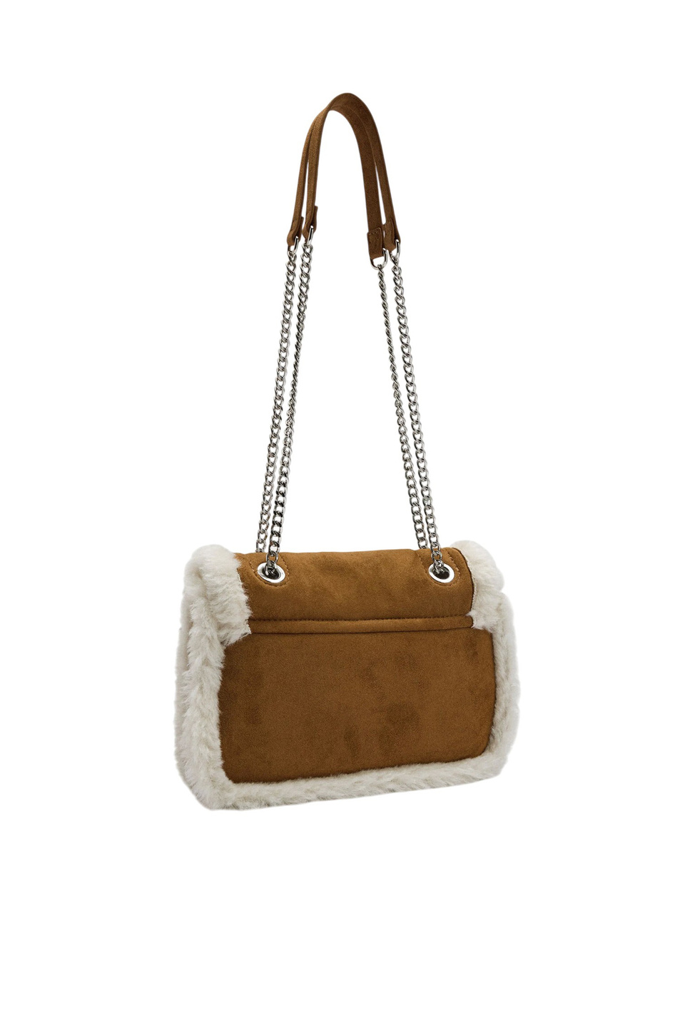 Женский Parfois Сумка через плечо с отделкой под мех (цвет ), артикул 241055 | Фото 2