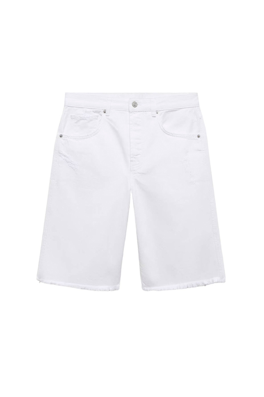Шорты VERA джинсовые|Основной цвет:Белый|Артикул:67039043 | Фото 1
