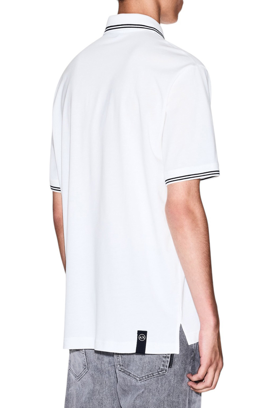 Мужской Armani Exchange Поло из хлопка (цвет ), артикул XM000993-AF10361 | Фото 4