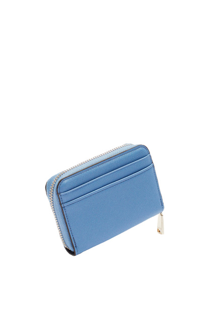 Компактный кошелек на молнии|Основной цвет:Синий|Артикул:192406 | Фото 2