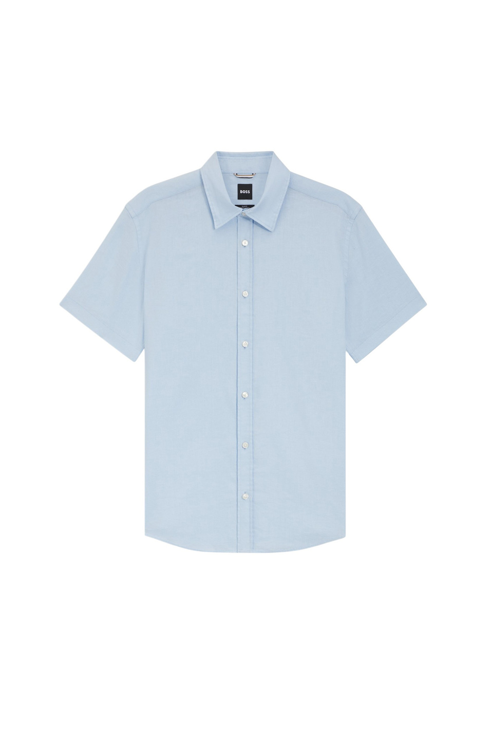 Мужской BOSS Рубашка ROAN из смесового льна (цвет ), артикул 50560743 | Фото 1
