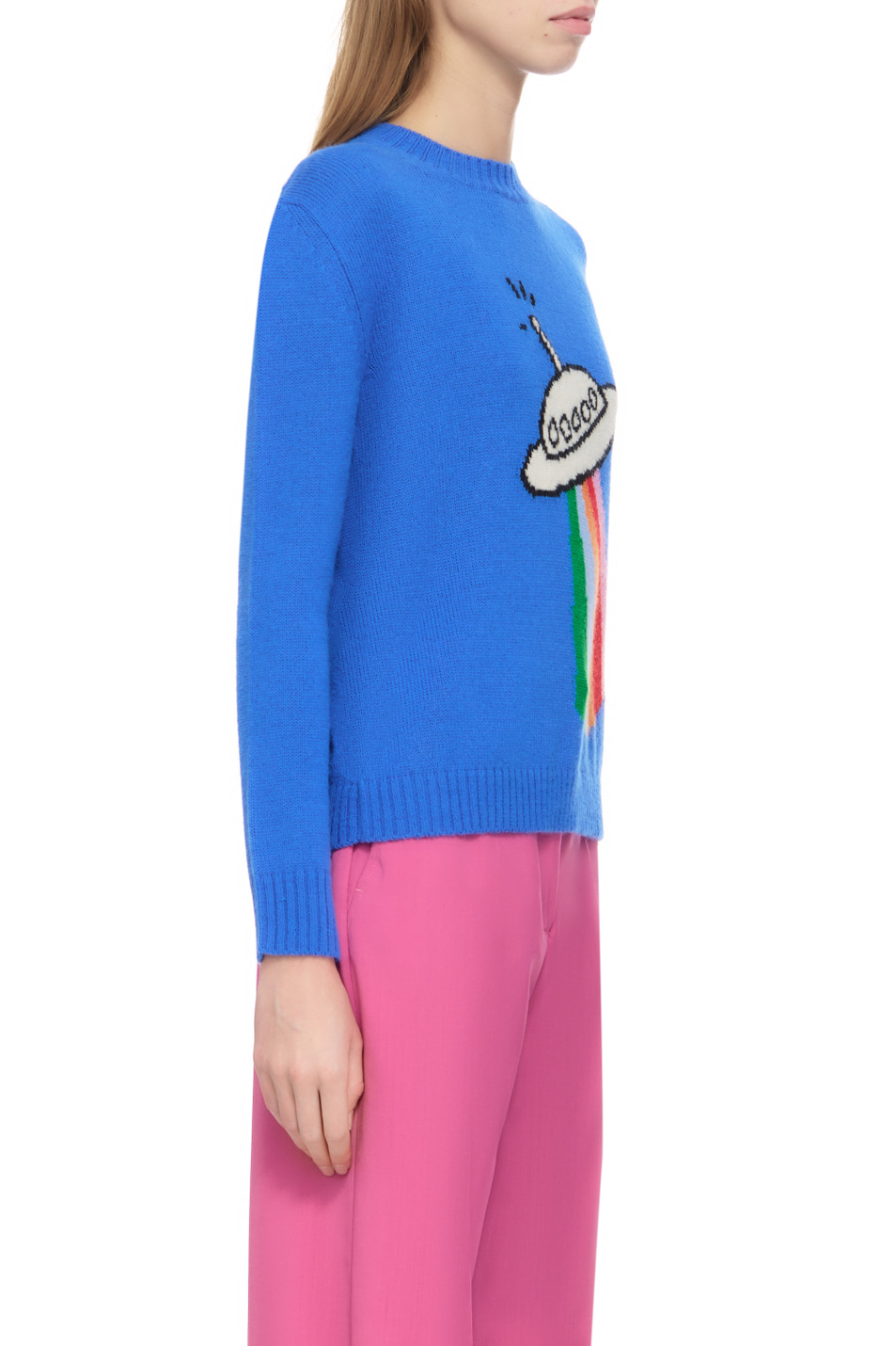 Женский Weekend Max Mara Джемпер TOSCANA из смесовой пряжи альпаки (цвет ), артикул 2353662139 | Фото 3