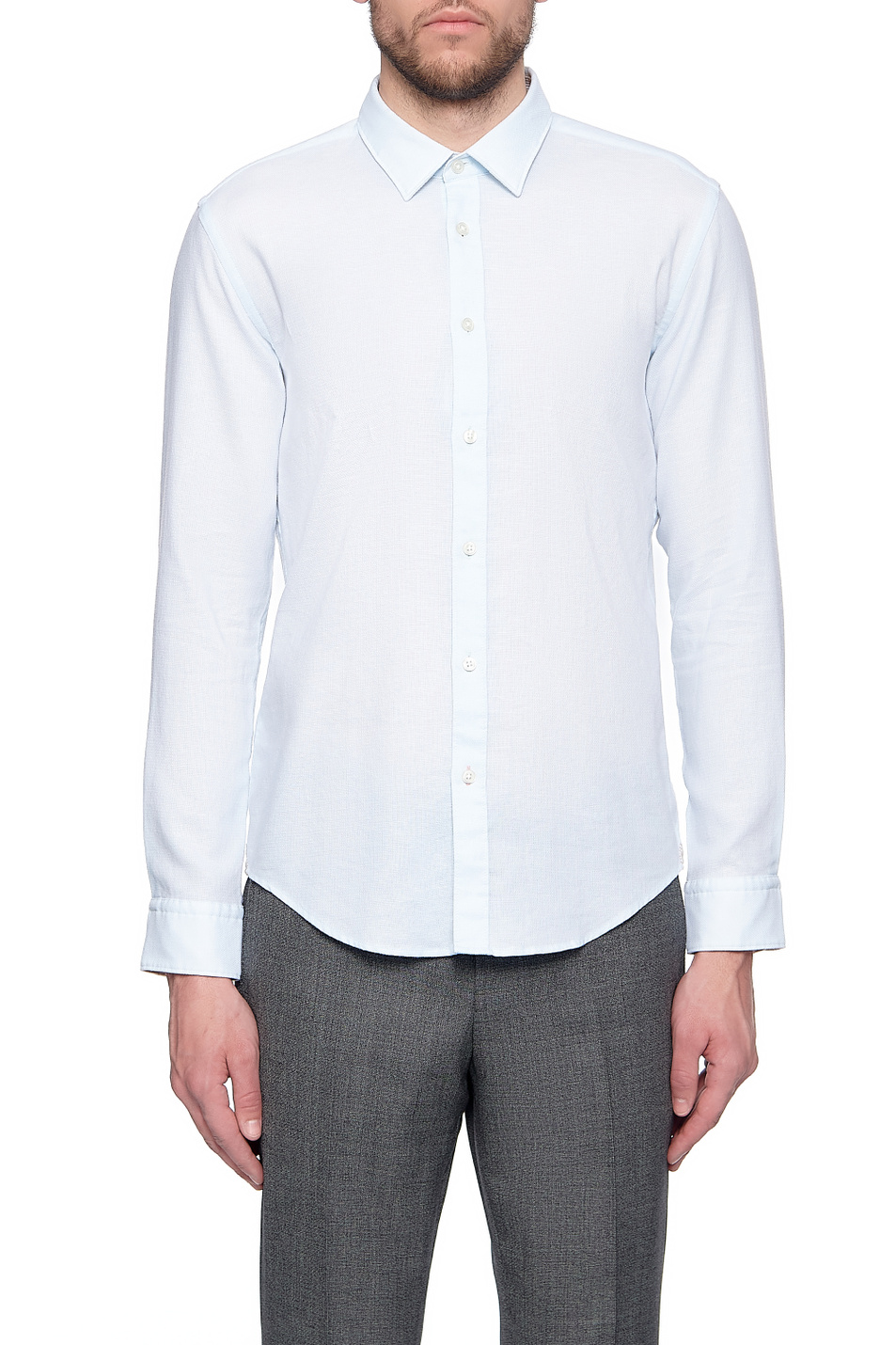 BOSS Рубашка Ronni приталенного кроя с рисунком в полоску (цвет ), артикул 50449144 | Фото 1
