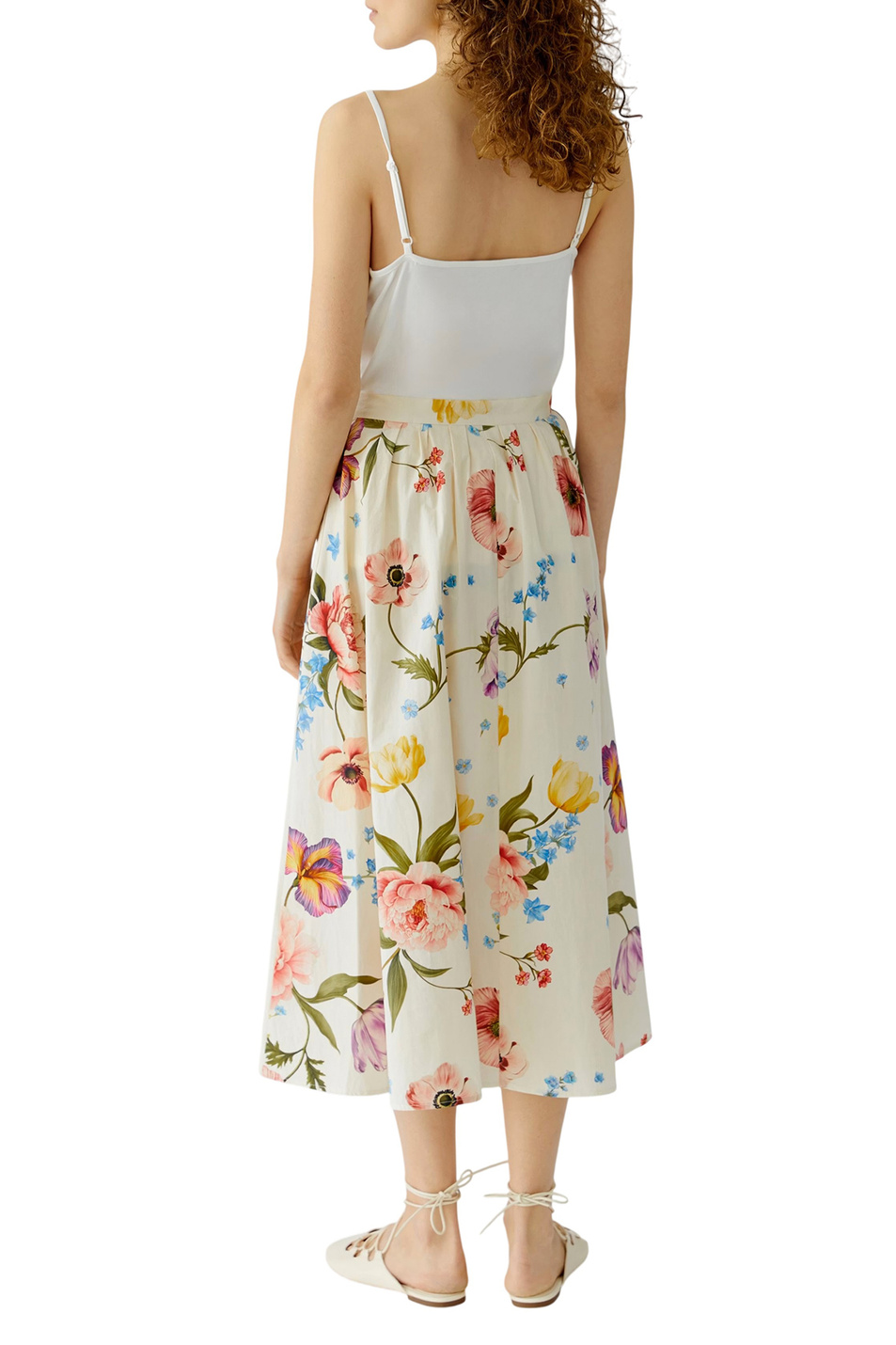 Женский OUI Юбка из хлопка (цвет ), артикул 97098 | Фото 5